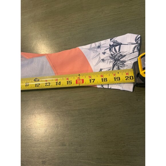 Zella High-Rise Compression Leggings In Tropical Toile Print M - Picture 6 of 10